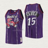 Maglia Vince Carter NO 15 Bambino Toronto Raptors Mitchell & Ness Viola