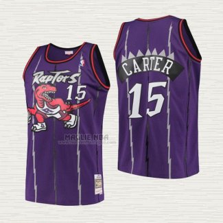Maglia Vince Carter NO 15 Bambino Toronto Raptors Mitchell & Ness Viola