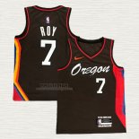 Maglia Brandon Roy NO 7 Portland Trail Blazers Citta 2020-21 Marrone