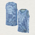 Maglia Ja Morant NO 12 Memphis Grizzlies Select Series 2023 Blu