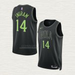 Maglia Brandon Ingram NO 14 New Orleans Pelicans Citta 2023-24 Nero