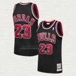 Maglia Michael Jordan NO 23 Chicago Bulls Mitchell & Ness 1997-98 Nero