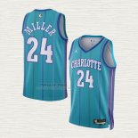 Maglia Brandon Miller NO 24 Charlotte Hornets Classic 2023-24 Verde