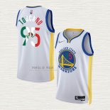 Maglia Juan Toscano-Anderson NO 95 Golden State Warriors Slam Dunk Special Mexico Edition 2022 Bianco