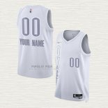Maglia Oklahoma City Thunder Personalizzate Citta 2021-22 Bianco