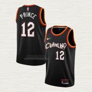 Maglia Taurean Princel NO 12 Cleveland Cavaliers Citta 2020-21 Nero
