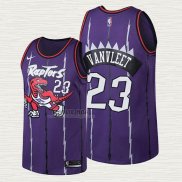 Maglia Fred VanVleet NO 23 Toronto Raptors Classic Edition Viola