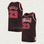Maglia Michael Jordan NO 23 Chicago Bulls Hardwood Classics Throwback 1997-98 Nero