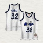Maglia NO 32 Bambino Orlando Magic Mitchell & Ness 1993-94 Bianco Shaquille O'Neal
