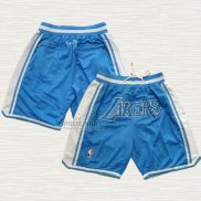 Pantaloncini Los Angeles Lakers Just Don Blu2