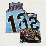 Maglia Ja Morant NO 12 Memphis Grizzlies Mitchell & Ness Big Face Verde