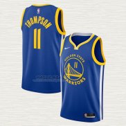 Maglia Klay Thompson NO 11 Golden State Warriors Icon 2020-21 Blu