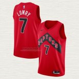 Maglia Kyle Lowry NO 7 Toronto Raptors Icon 2020-21 Rosso