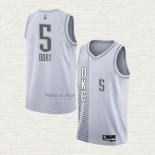 Maglia Luguentz Dort NO 5 Oklahoma City Thunder Citta 2021-22 Bianco