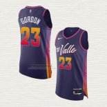 Maglia Eric Gordon NO 23 Phoenix Suns Citta Autentico 2023-24 Viola