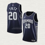Maglia Markelle Fultz NO 20 Orlando Magic Citta 2023-24 Blu
