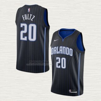 Maglia Markelle Fultz NO 20 Orlando Magic Icon 2020-21 Nero