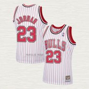 Maglia Michael Jordan NO 23 Chicago Bulls Hardwood Classics Reload Bianco