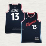 Maglia Paul George NO 13 Los Angeles Clippers Icon 2024-25 Blu