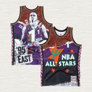 Maglia Penny Hardaway NO 1 Orlando Magic All Star Hardwood Classics Mitchell & Ness Viola