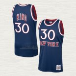 Maglia Bernard King NO 30 New York Knicks Mitchell & Ness 1982-83 Blu