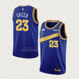 Maglia Draymond Green NO 23 Golden State Warriors Classic 2022-23 Blu