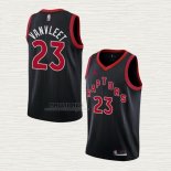 Maglia Fred Vanvleet NO 23 Toronto Raptors Statement 2020-21 Nero