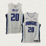 Maglia Markelle Fultz NO 20 Orlando Magic Icon Autentico 2019-20 Bianco