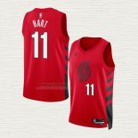 Maglia Josh Hart NO 11 Portland Trail Blazers Statement 2022-23 Rosso