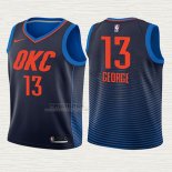 Maglia Paul George NO 13 Bambino Oklahoma City Thunder Statement 2017-18 Blu