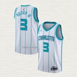 Maglia Terry Rozier III NO 3 Charlotte Hornets Association 2020-21 Bianco