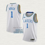 Maglia Trevor Ariza NO 1 Los Angeles Lakers Classic 2022-23 Bianco